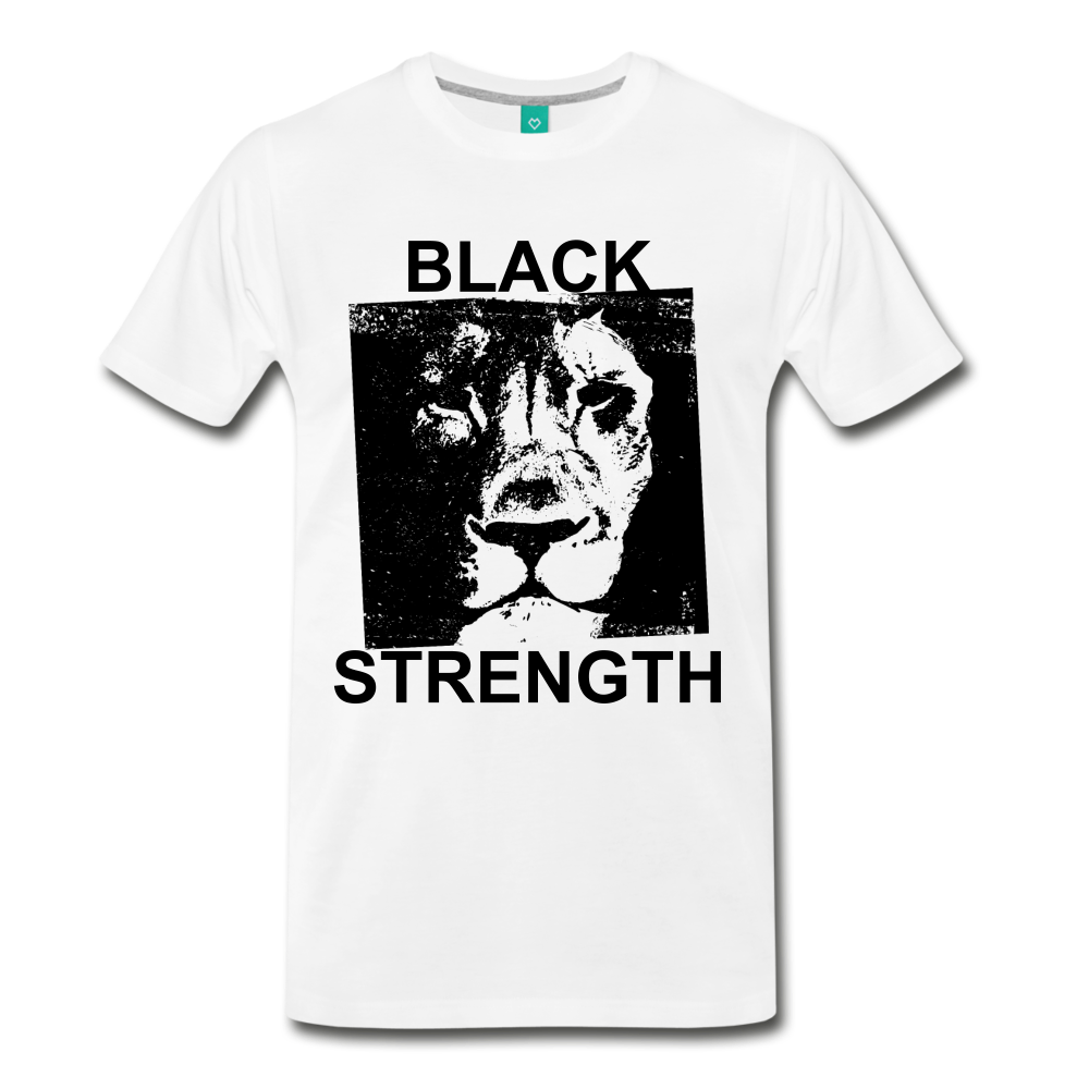Black Strength - white