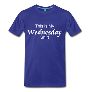 Wednesday Shirt - royal blue
