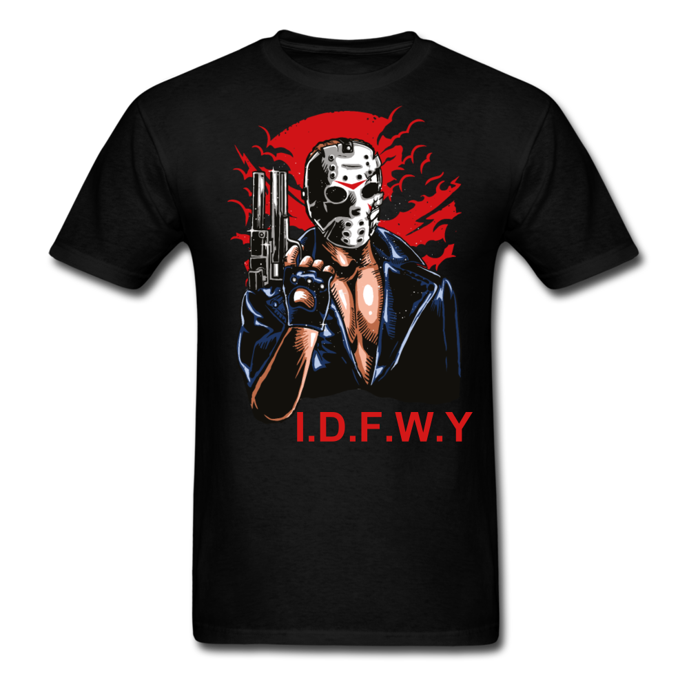 I Don't F With You Tee - black