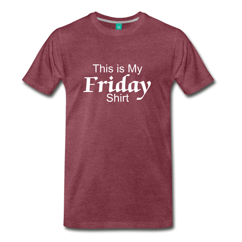Friday Shirt - heather burgundy