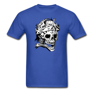 King Skull Tee - royal blue