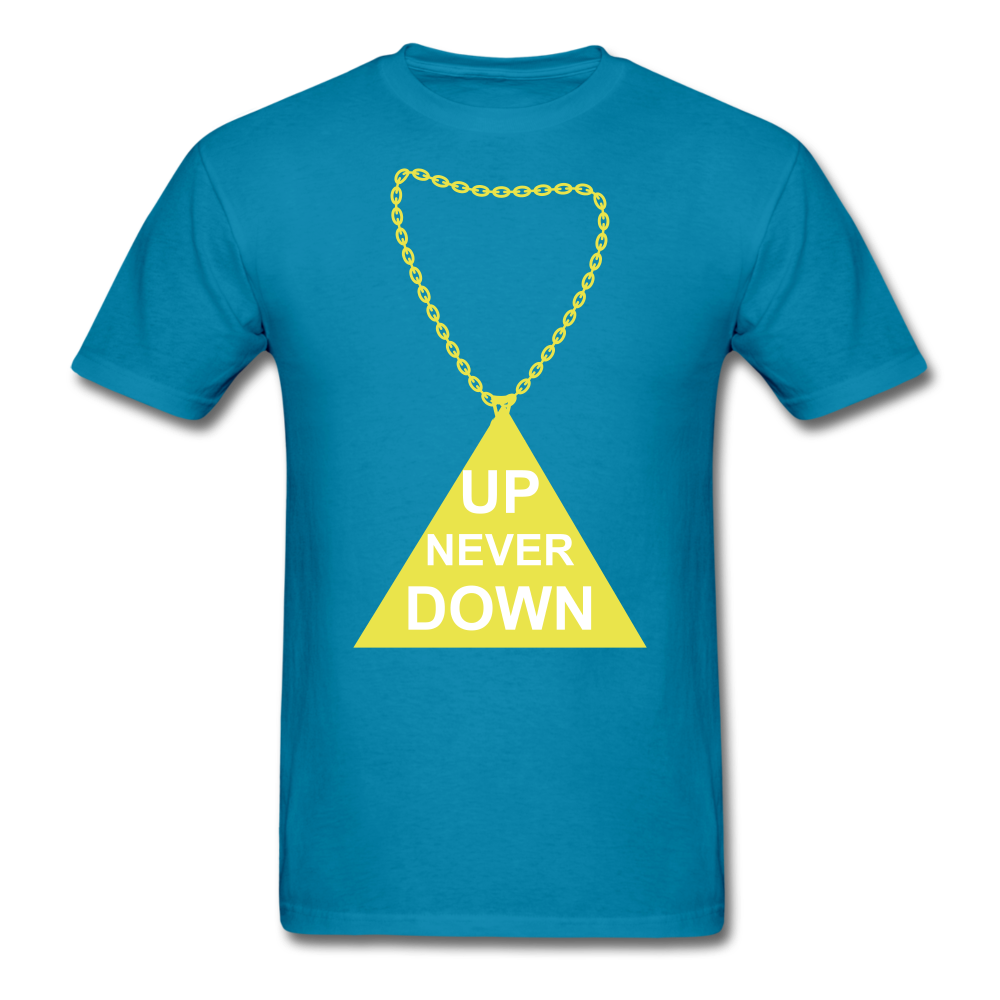UPT Chain Tee. - turquoise