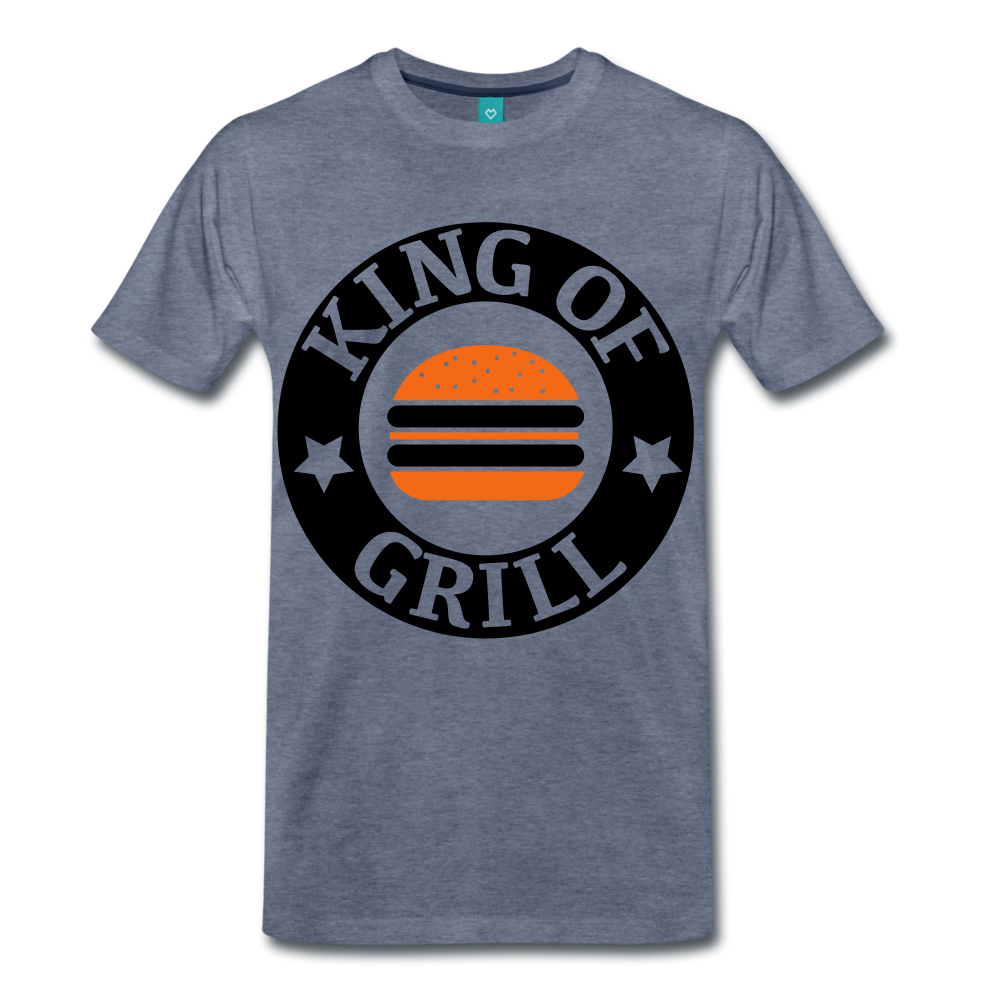 KING OF GRILL - heather blue