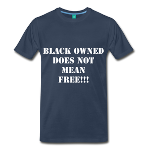Black Owned - navy