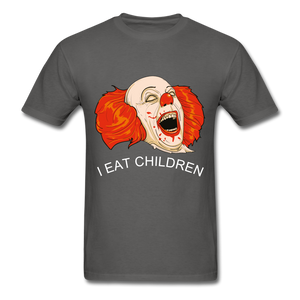 Clown Tee - charcoal