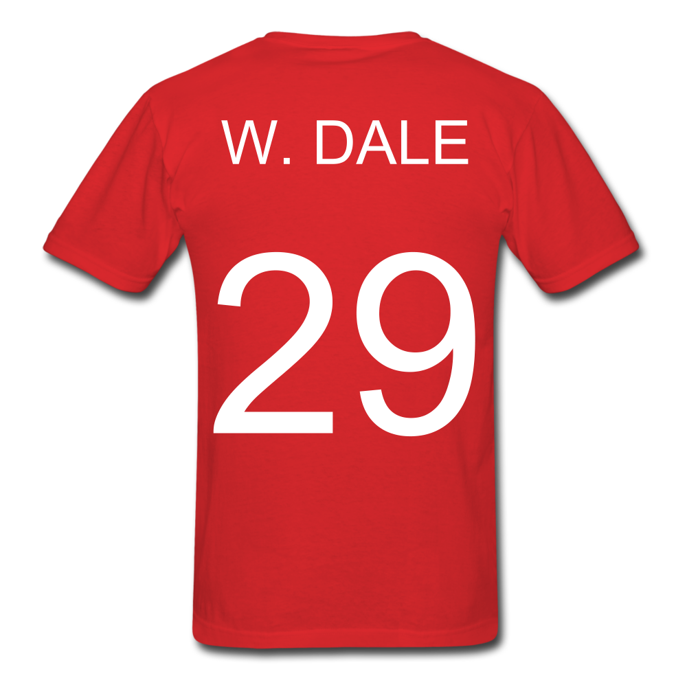 W. Dale Tee - red