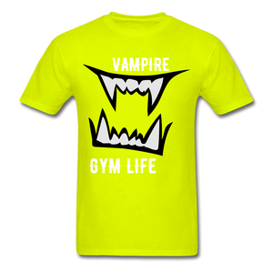 Vamp Gym Tee - safety green