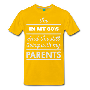 LIVING WITH MY PARENTS - sun yellow