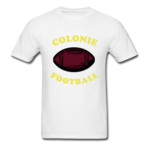 Colonie Football Tee - white