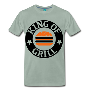 KING OF GRILL - steel green