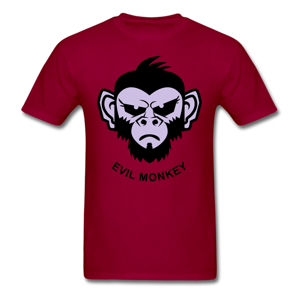 Monkey Tee - dark red