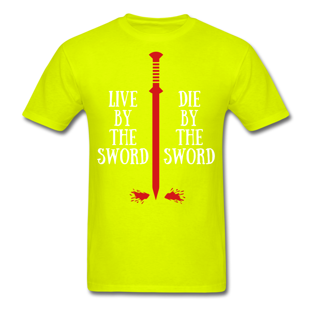 Sword Tee - safety green