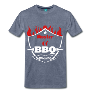 Master of BBQ Smokin - heather blue
