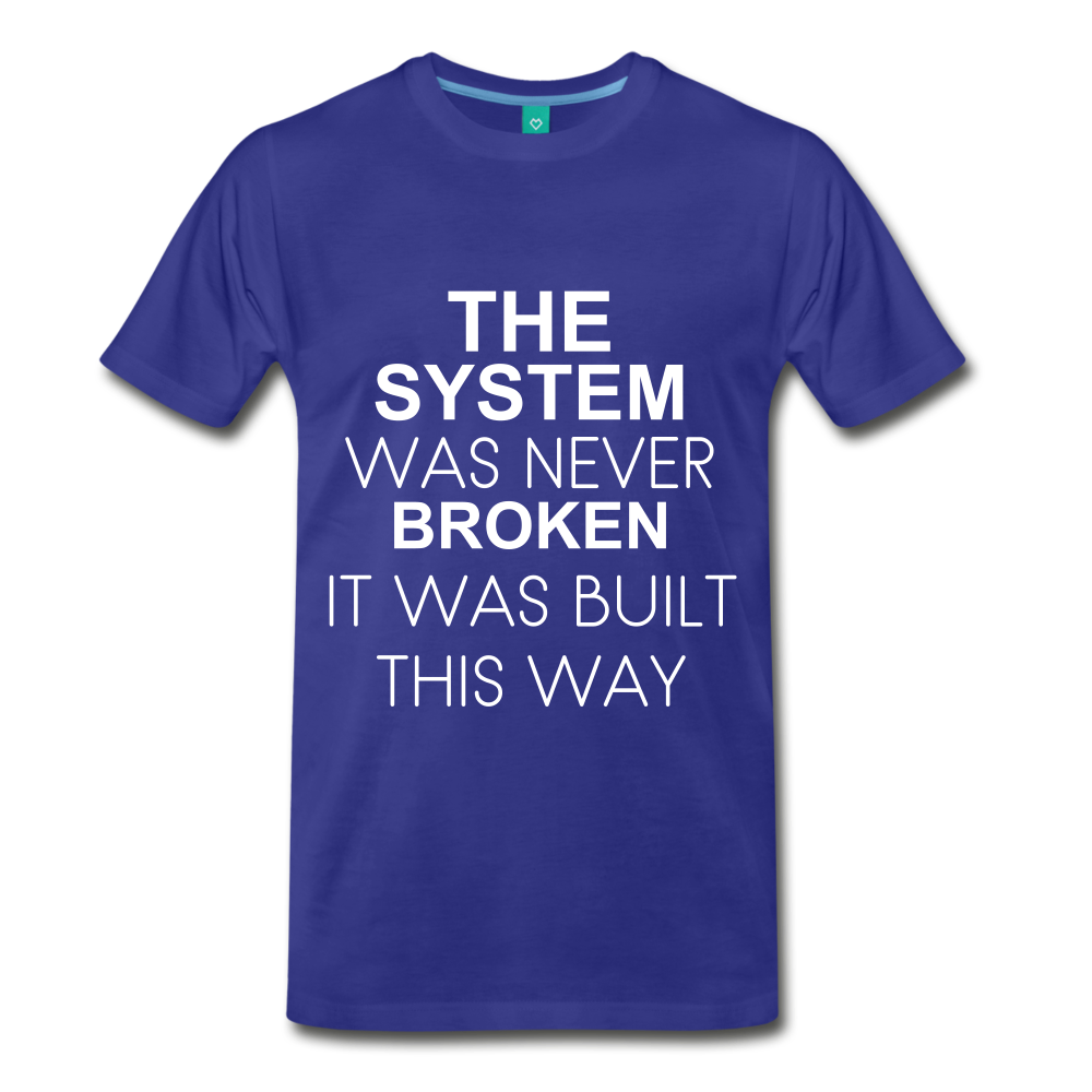 The System Tee - royal blue