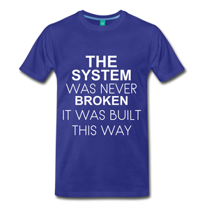 The System Tee - royal blue