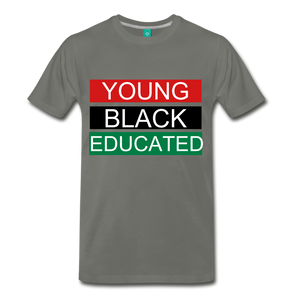 YOUNG BLACK EDUCATED - asphalt