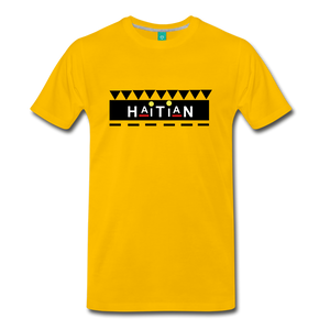 HAITIAN TEE. - sun yellow