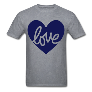 Love Tee. - mineral charcoal gray