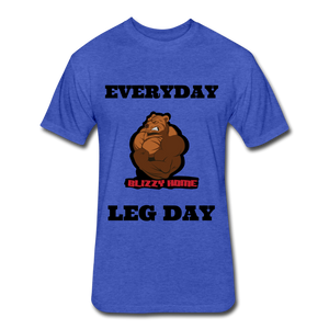 Everyday Leg Day Tee - heather royal