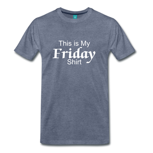 Friday Shirt - heather blue