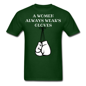 Women Gloves - forest green