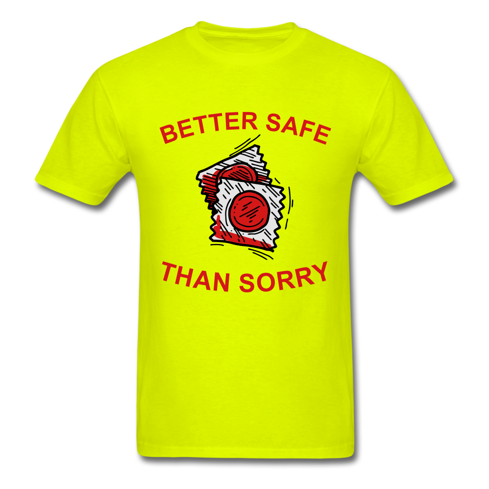 Safe R=Tee - safety green