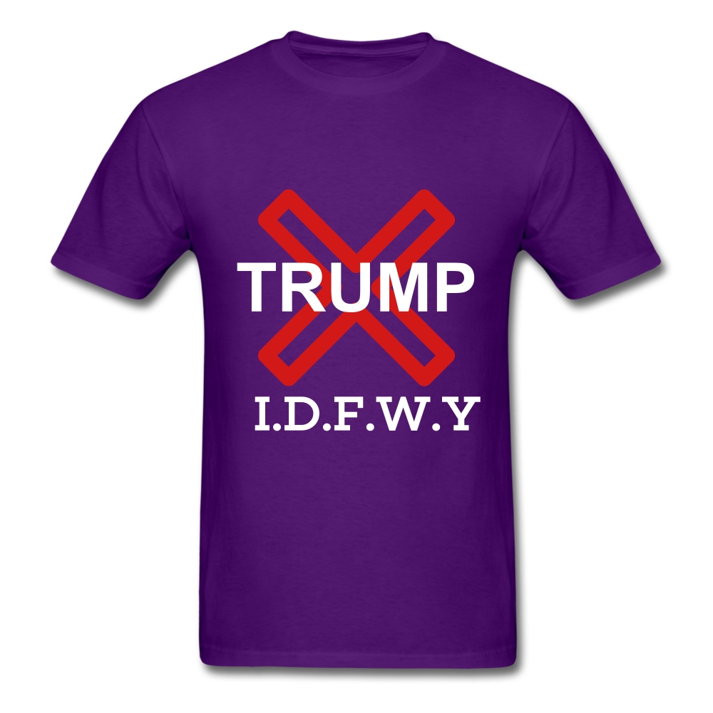 Trump Tee - purple