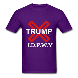 Trump Tee - purple