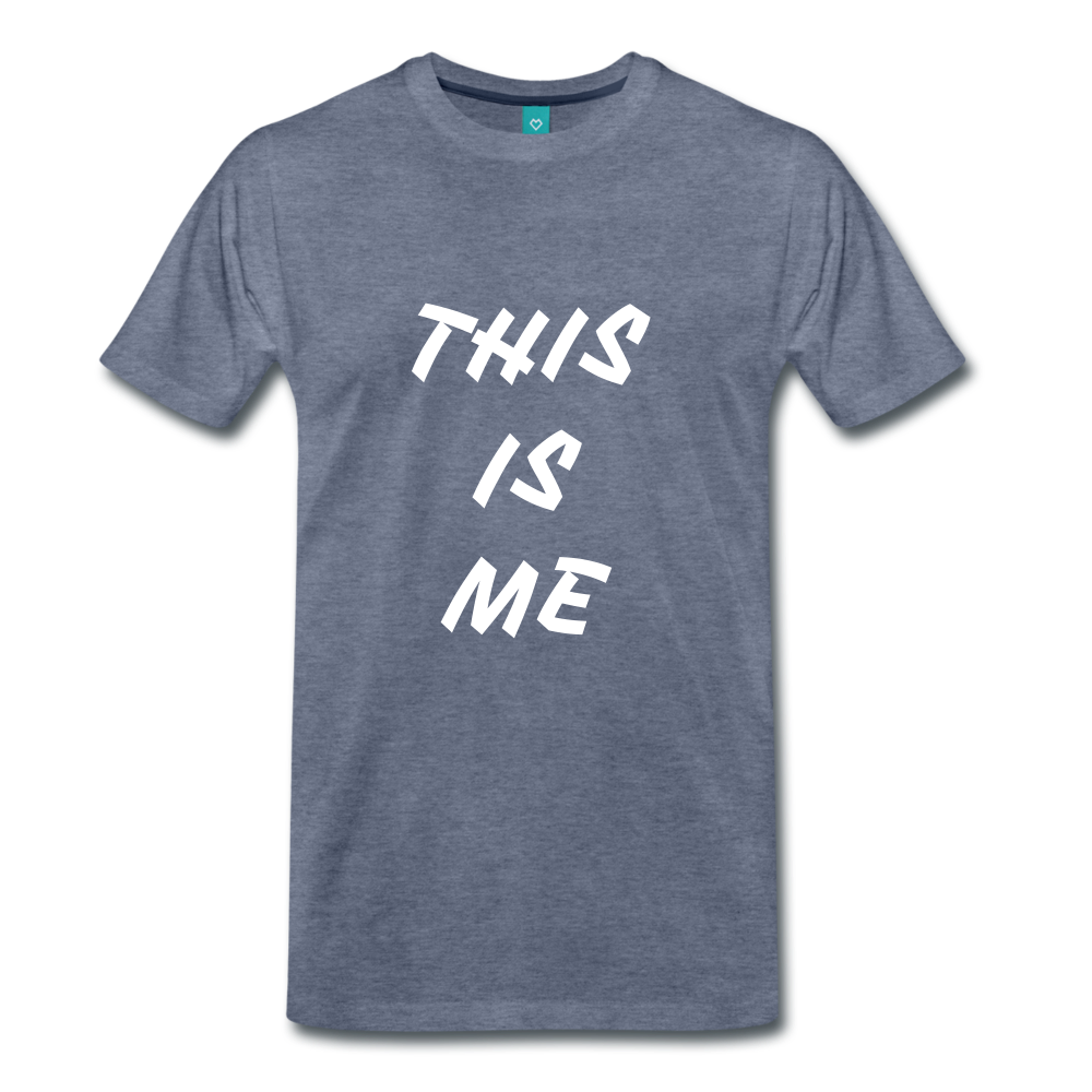 This is me Tee - heather blue