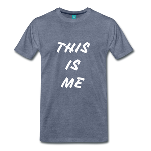This is me Tee - heather blue