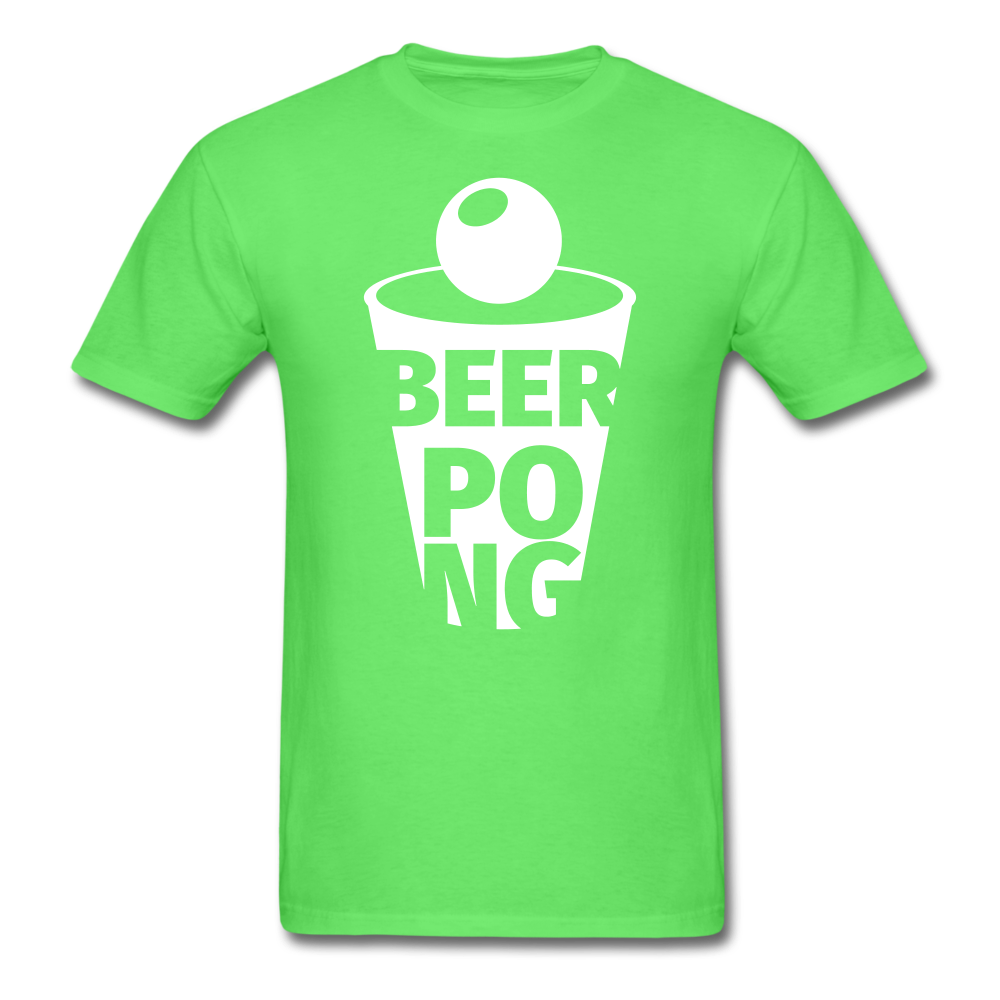 Beer Pong Tee - kiwi