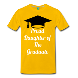 daughter of grad tee - sun yellow