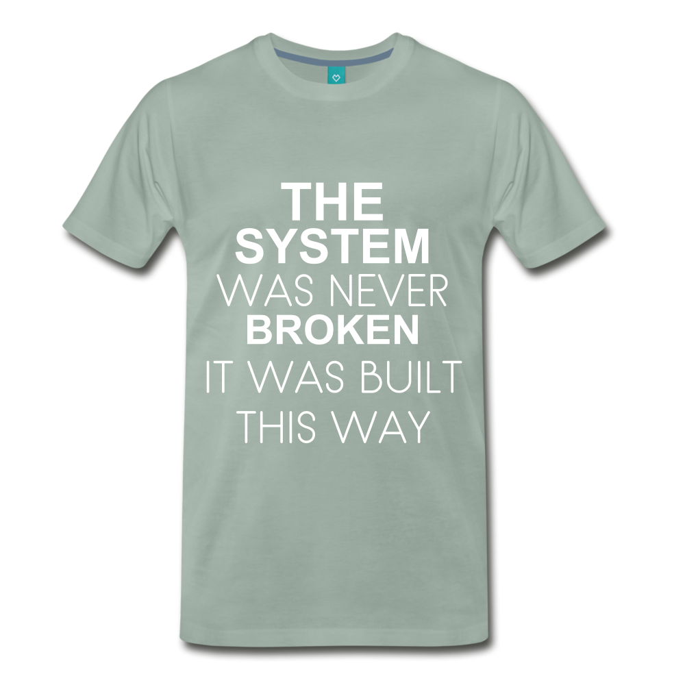 The System Tee - steel green