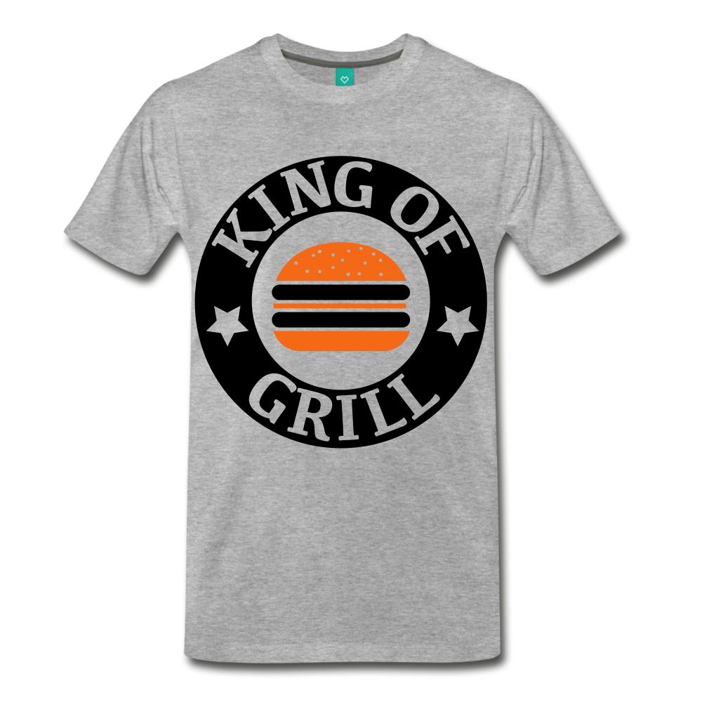 KING OF GRILL - heather gray