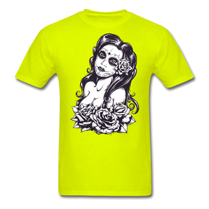 Lady Tee - safety green