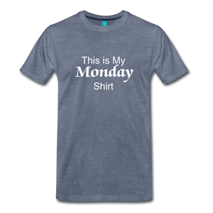 Monday Shirt - heather blue