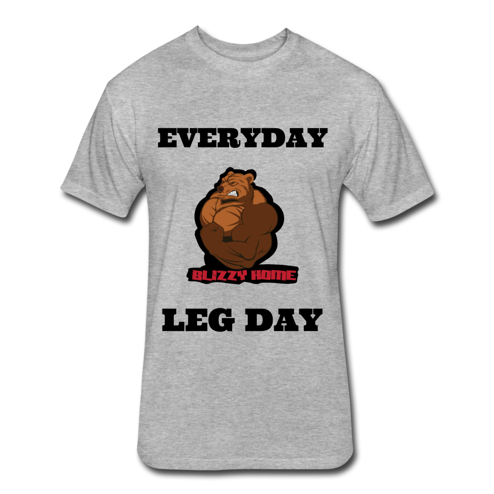 Everyday Leg Day Tee - heather gray