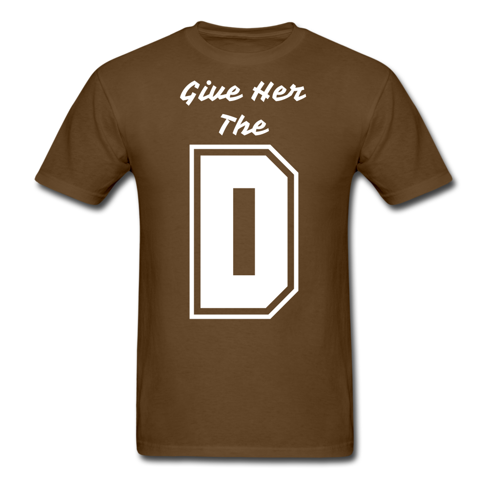 The D Tee - brown