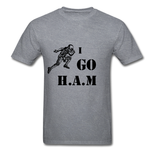 H.A.M Tee - mineral charcoal gray