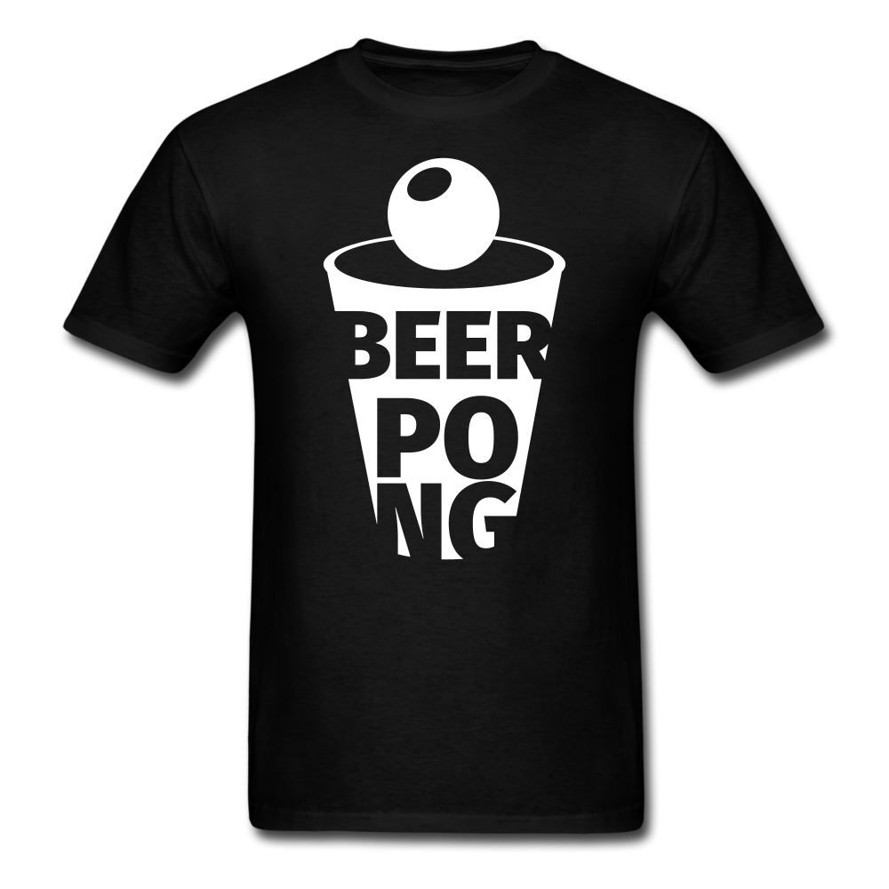 Beer Pong Tee - black