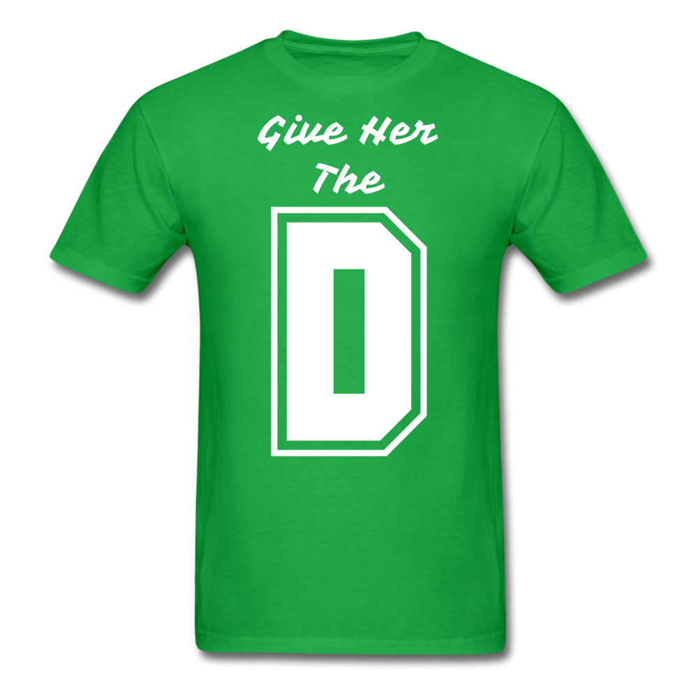 The D Tee - bright green
