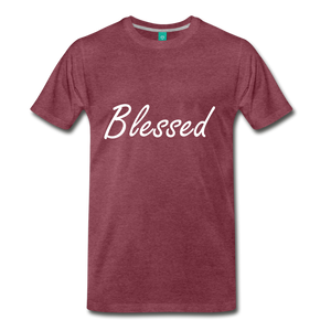 Blessed.. - heather burgundy
