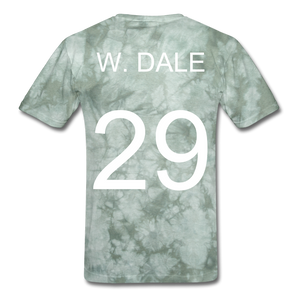 W. Dale Tee - military green tie dye
