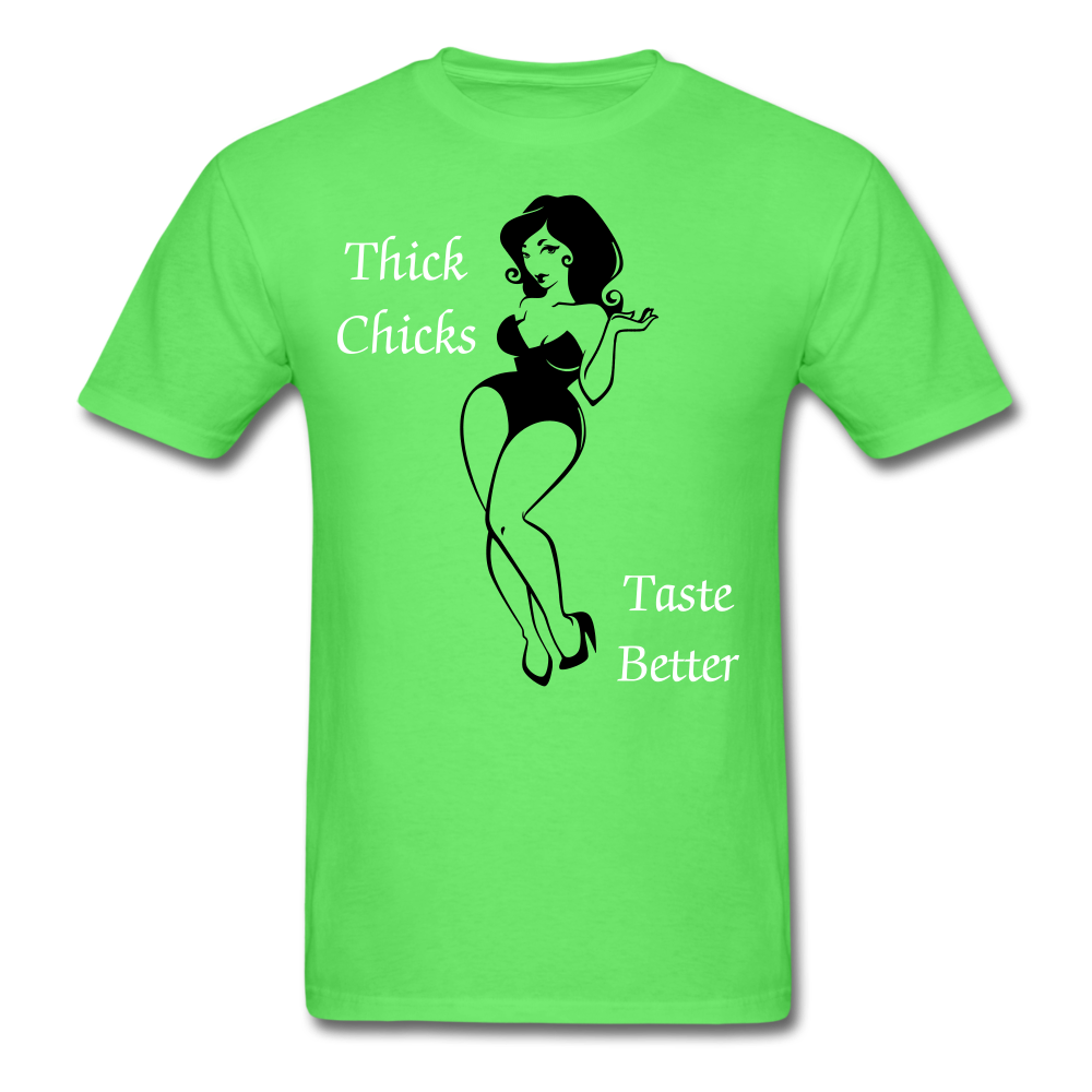 Thick Chicks Tee - kiwi
