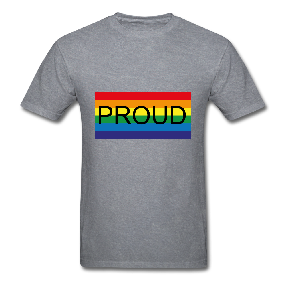 Proud Tee - mineral charcoal gray