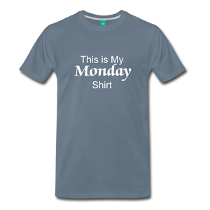 Monday Shirt - steel blue
