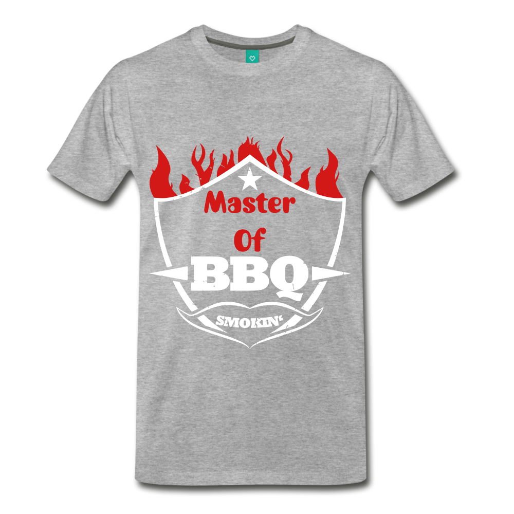 Master of BBQ Smokin - heather gray