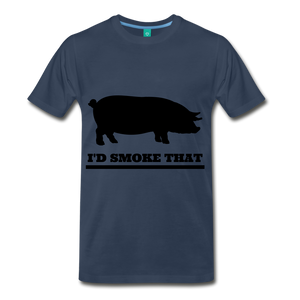 I'd Smoke That Pig - navy
