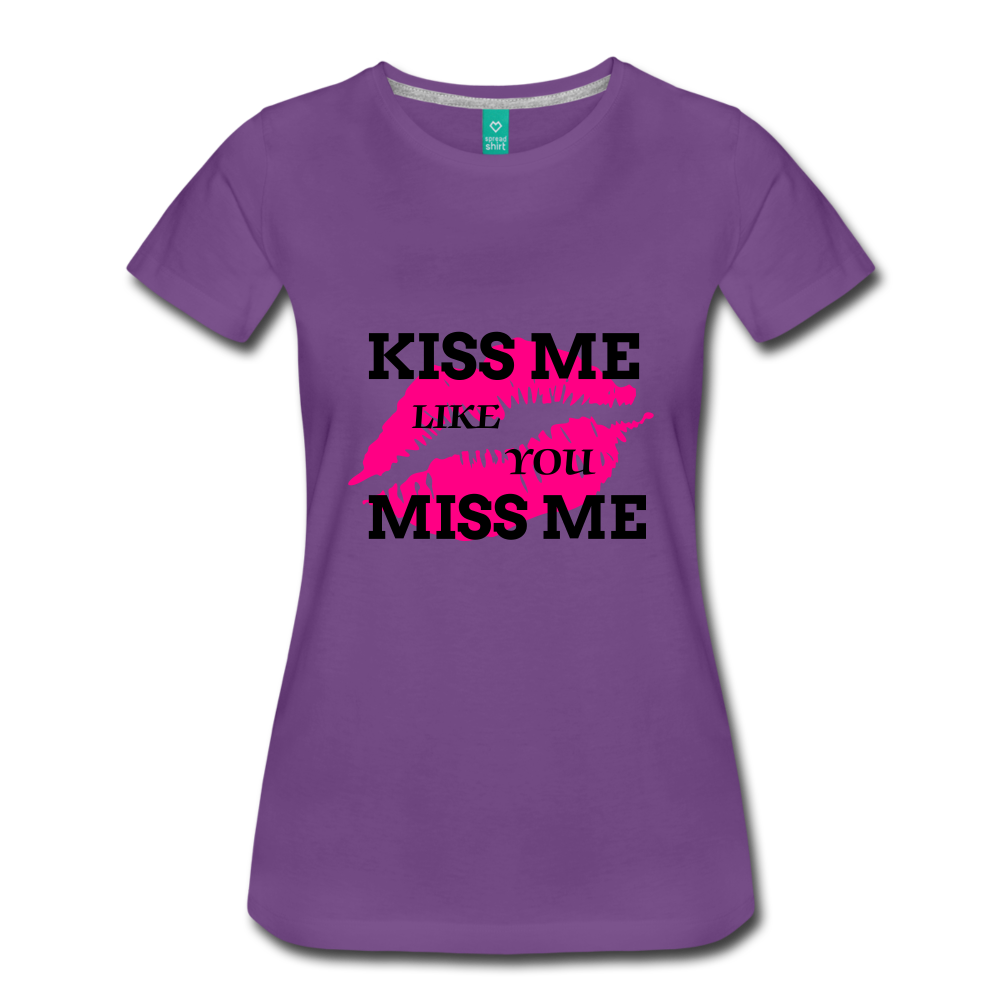 KISS ME - purple