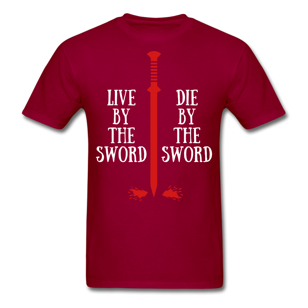 Sword Tee - dark red